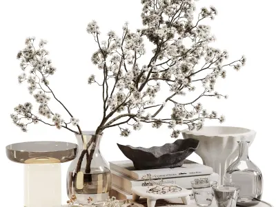 decorative set 153 3D model