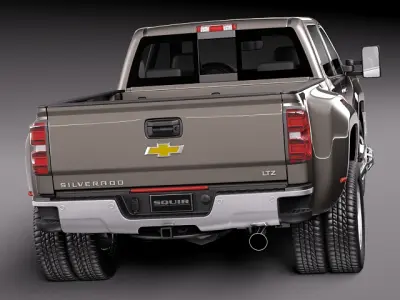 Chevrolet Silverado HD 2015 3D model
