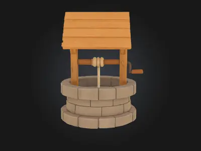 Wishing Well Model 3D model