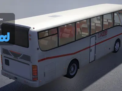 Hk Bus 001 3D model