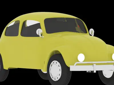 Beetle Classic Free 3D model