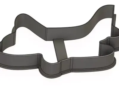 Vehicle-Shaped Cookie Cutters X4 3D print model