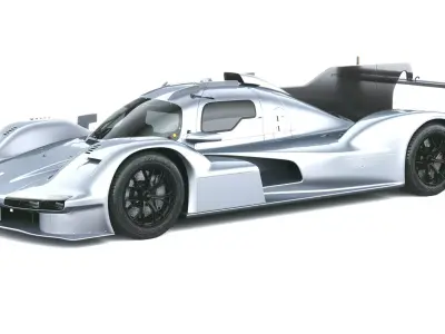 Porsche 963 RSP 2026 3D model