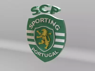 Sporting Clube de Portugal Team Logo 3D model
