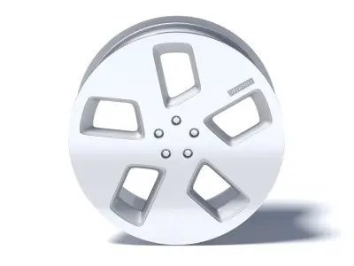 Futuristic Alloy Car Wheel NeoVortex 3D Model 3D model