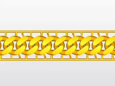 cuban chain  3D print model