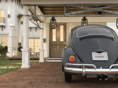 Classic House Exterior 3D model