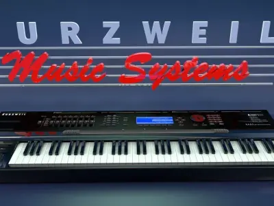 Kurzweil k2500 Synthesizer 3D model