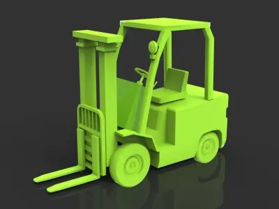 forklift toy car 3D print model