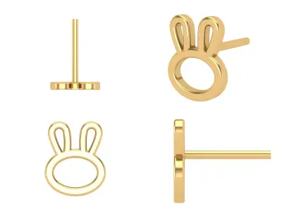 Earrings od66 3D print model