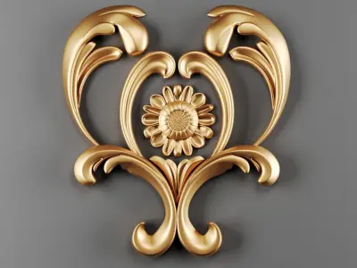 Trim Ornament 137 3D model