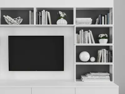 Tv stand  Low-poly 3D model