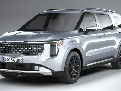 Kia Carnival 2025 3D model