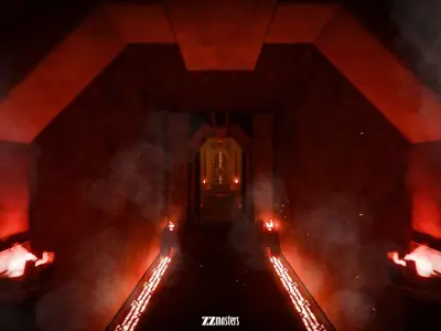 The WOW Stonevault Environment Model Pack 3D model