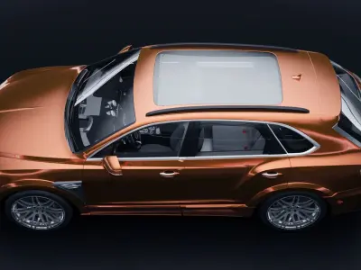 Bentley Bentayga Startech Low-poly 3D model