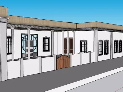 Casona Larco en trujillo  3D model