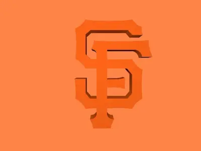 San Francisco Giants Team Logo 3D model