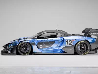 McLaren Senna GTR 2020 Low-poly 3D model