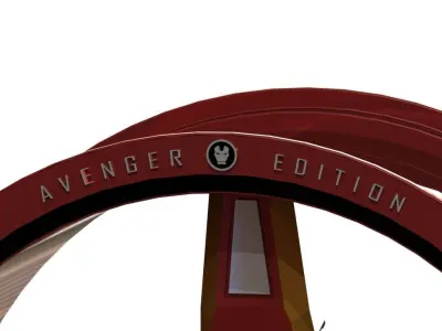 Rim for 3D printing - size 20x9 - Marvel Edition - Ironman 3D model