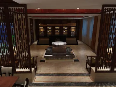 Restaurant 3 3D model