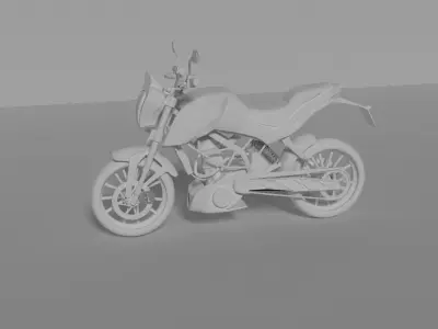 Duke 3D Model ktm 3D model