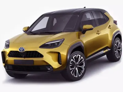 Toyota Yaris Cross Hybrid 2021 3D model