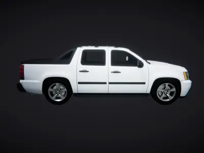 Car Pickup 02 3D model