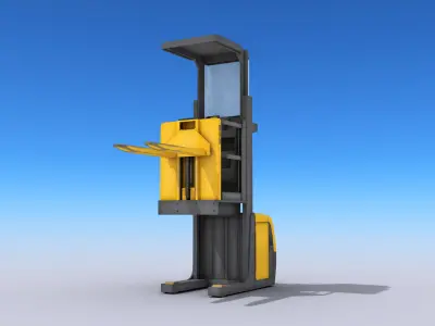 Order Picker Low-poly 3D model