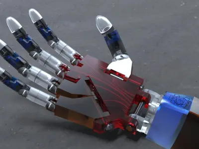 Robotic hand  3D model