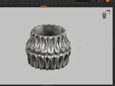 vase 3d print 498  3D print model