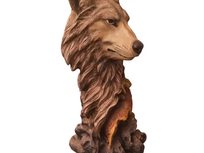 wolf 01 3D model