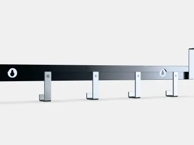 TJUSIG Hanger for door-wall 1 Low-poly 3D model