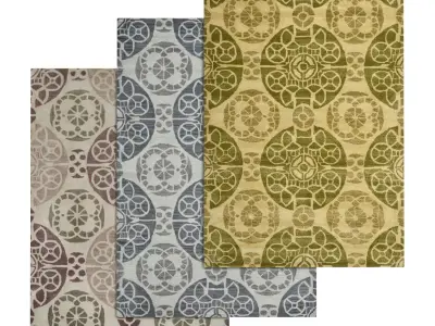 Rug Set 2148 3D model