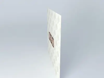 QUADROS card with pattern Free 3D model