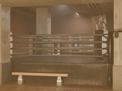 Boxing club 3D model