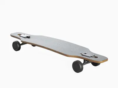 Longboard 03 3D model