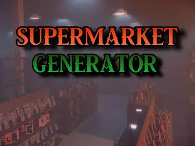 Supermarket Generator  3D model