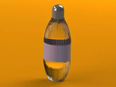 d1 bottle 3D print model