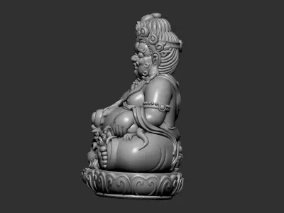 Tibetan Buddha 2 3D print model