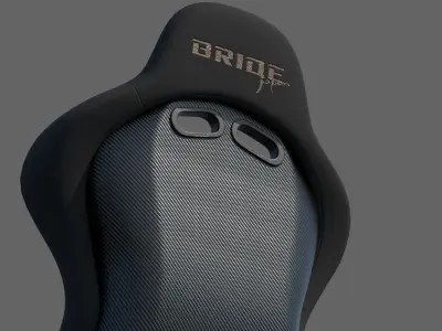 Bride Veta III Seat Low-poly 3D model