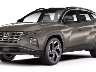 Hyundai Tucson 2021 3D model