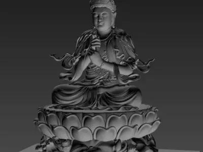 BUDDHA VAIROCANA 3D model