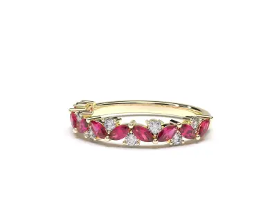 WEDDING RING MY059 3D print model