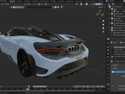 2024 2025 Mclaren Novitec 765LT 3D model