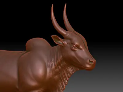 Ox - Indian 3D print model