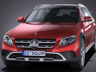 Mercedes E-Class All Terrain 2017 3D model