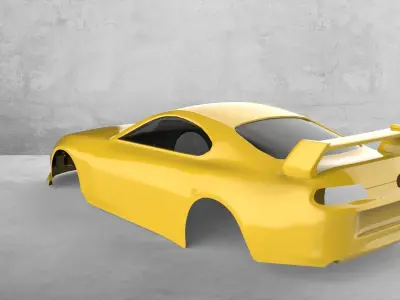 TOYOTA SUPRA 3D PRINT 3D print model