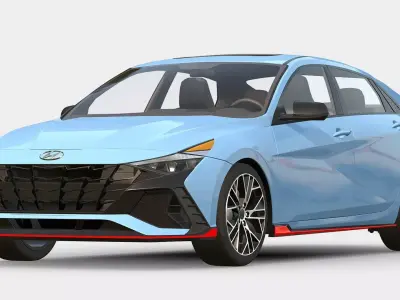 Hyundai Elantra N 3D model