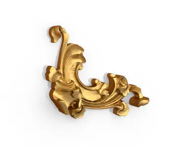 Classic decor ornament 136 3D model