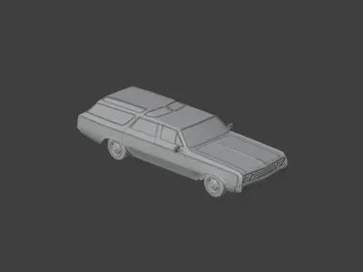 Oldsmobile Vista Cruiser 1964 3D print model